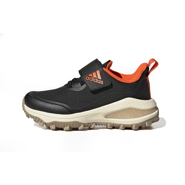 New adidas FortaRun ATR Low EL K 'Black Impact Orange' GZ1816