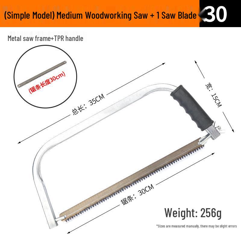 Flower Hand Fret Saw with Wire Jigsaw Blade for Woodworking