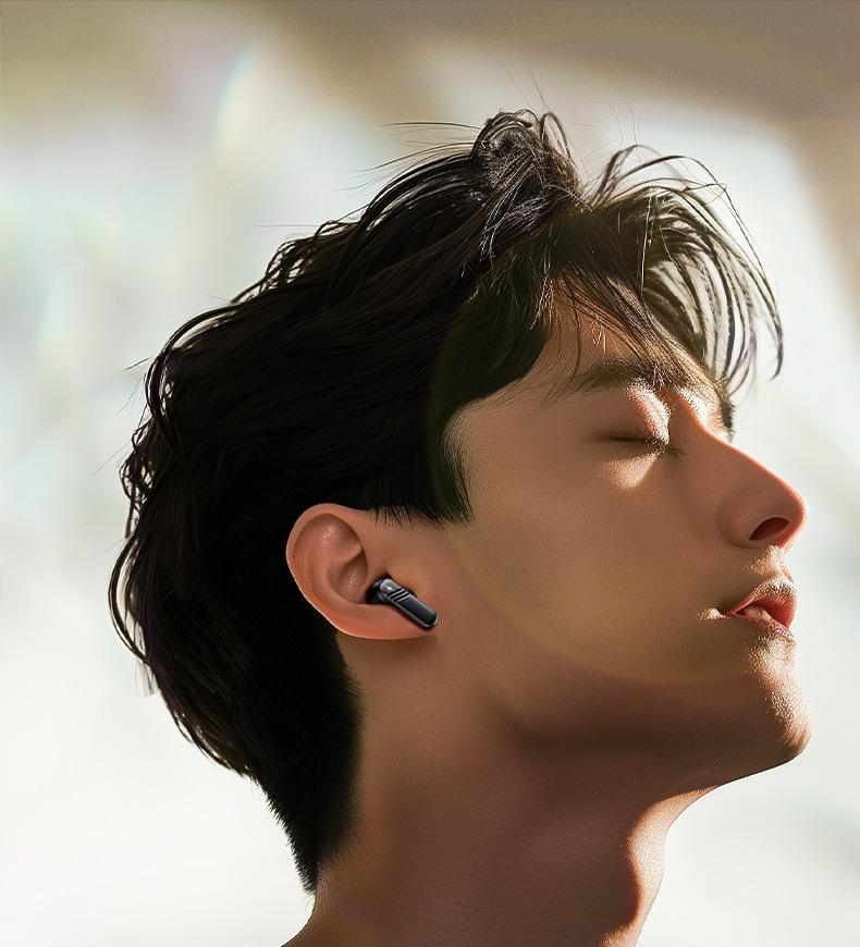 ANC Geräuschunterdrückung Drahtlose Smart-Ohrhörer Touchscreen-Headset Große Kapazität HiFi Stereo-Musik Mit Mikrofon Kopfhörer Geringe Latenz