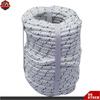 Double Braid Polyester Halyard Flagpole Rope Line White&Green 3/8''-100 Feet