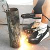 Smash-Proof Labour Safety Shoes Covers Anti-Smash Steel-Toed Toe Leather Protective Leather Workplace Visitor
