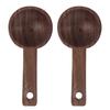 Wooden Measuring Spoon Elegant Walnut Teaspoon Coffee Accessories Wooden Spoon  Coffee Brewing