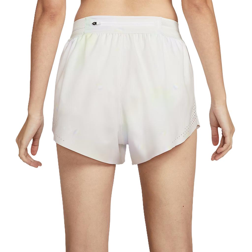 Nike Aeroswift Solid Quick-Dry Breathable Printed Mid-Rise Drawstring Moisture-Wicking Running Shorts Women shorts IF1426-101