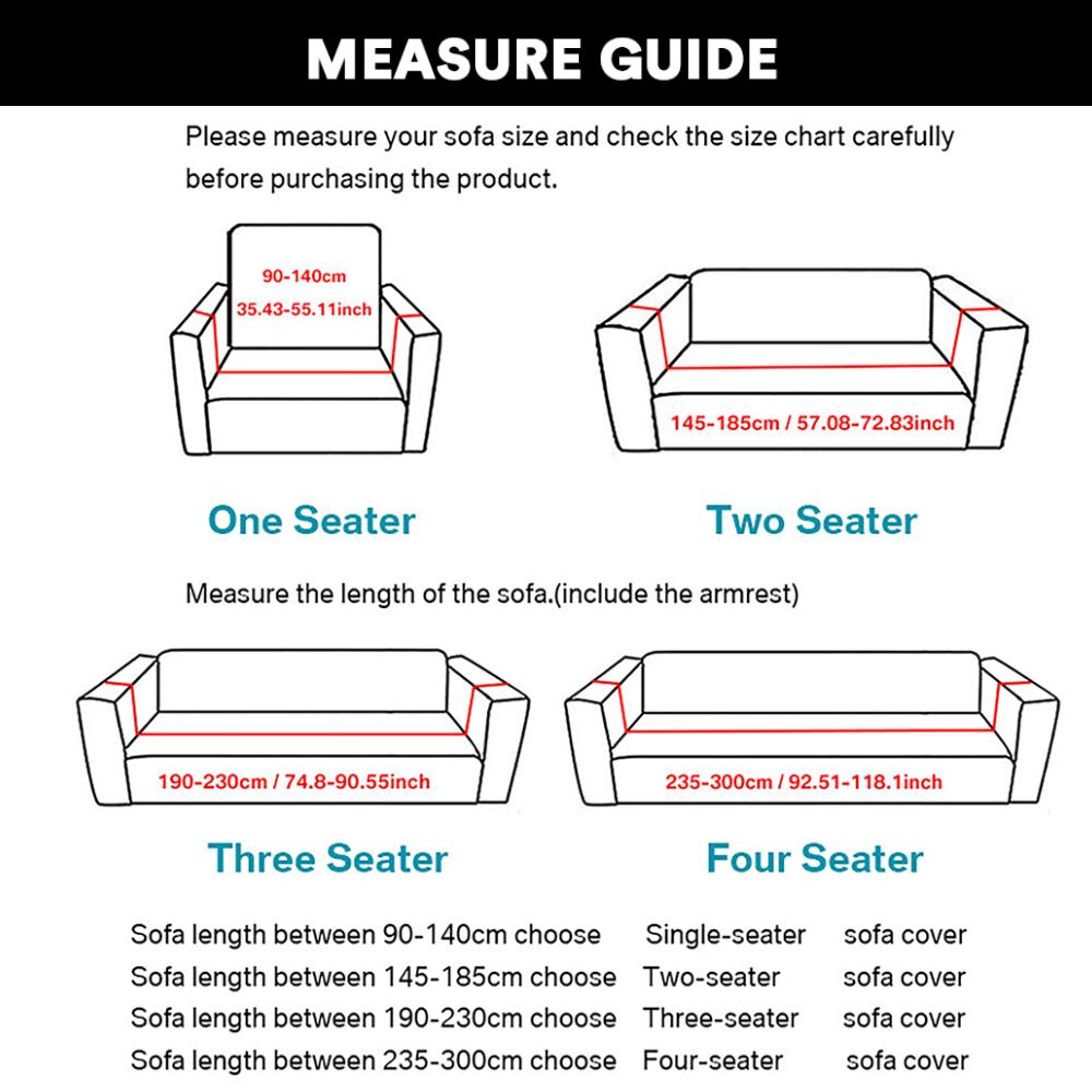 Stretch Sofa Cover Furniture Protector Cushion Couch Covers with Elastic Bottom for Kids Pets Friendly Anti Slip Slipcovers