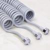 2/3/5m Spring Retractable Hose Telephone Line Shower Plumbing Hoses Bathroom Toilet Bidet Basin Water Pipe Sprayer Connect Pipes
