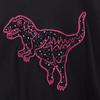 COACH Lexi Short sleeve T-shirt S black 1123 Dinosaurs Women Used