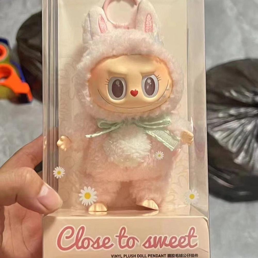 Labubu Mokoko Plush Doll Toy for Modern Home Decor