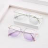 Retro-Brillen UV-Schutz Damen-Sonnenbrillen Klare Rahmen Sonnenbrillen Übertriebene Sonnenbrillen Shades