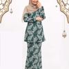 Muslim Women Long Skirt With 3d Printed Pattern For Casual And Formal Wear