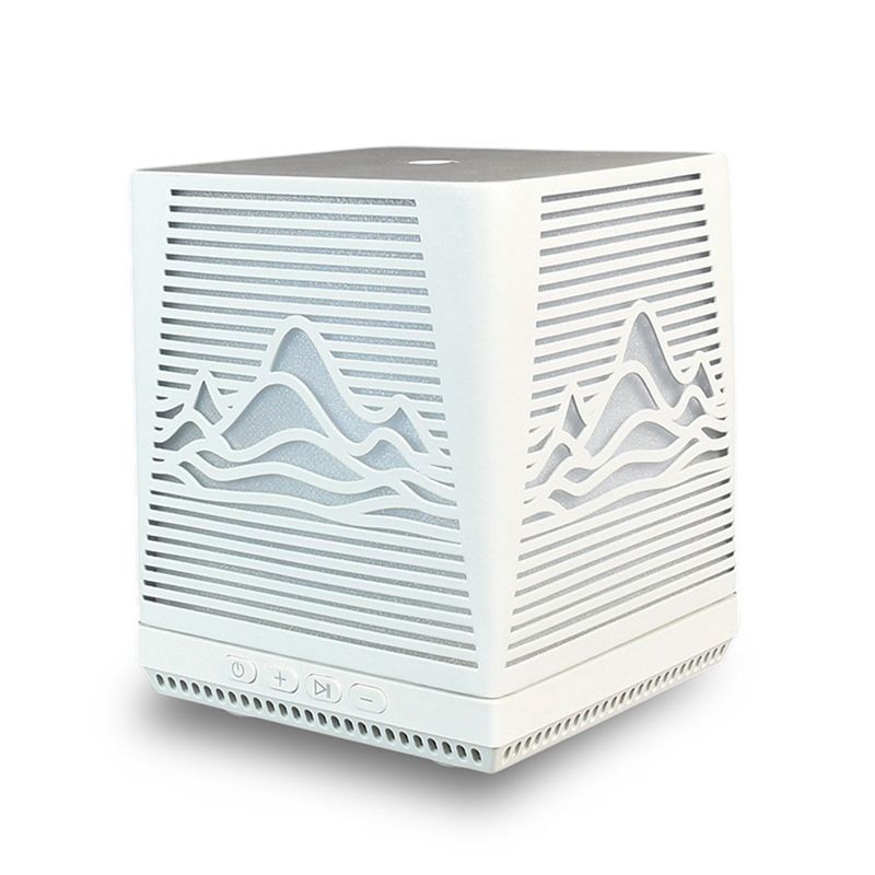 A20F-Sand Painting Ultrasonic Aromatherapy Scent Machine Home White Noise Speaker Small Desktop Humidifier Diffuser