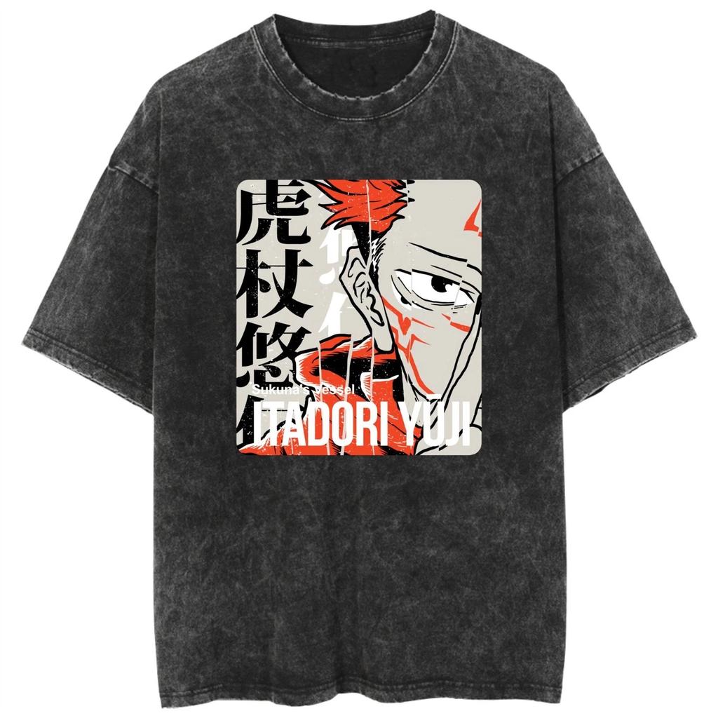 Jujutsu Kaisen Anime Manga T-Shirt Shirt Unterhemd Unterhemd Baumwolle Freizeit