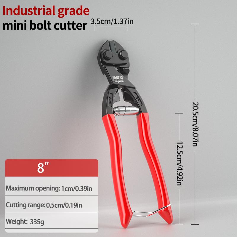 Mini bolt cutters, wire cutters, multi-functional strong wire cutting, bolt cutters, scissors and pliers