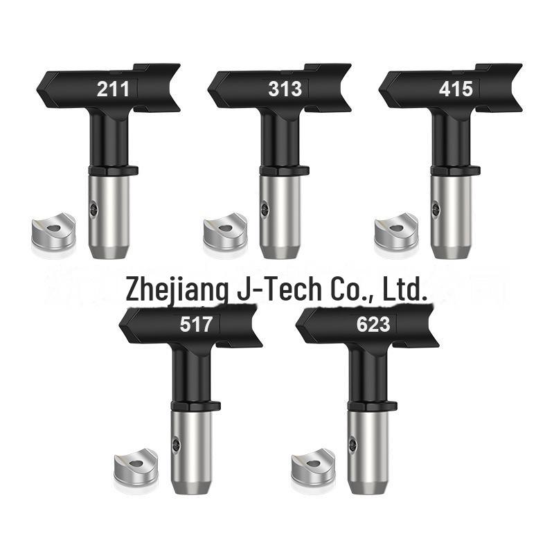 High-Pressure Airless Sprayer Kit: Nozzle, Duckbill Seat, Pipe, Spray Gun Filter, Extension Rod.