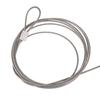 0.5-2M Adjustable Art Display Hanger 304 Stainless Steel Wire Cable Hanging Kit For Gallery Paint Picture Ceiling Suspension