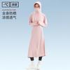 Sunscreen Clothing Women's 1011 Summer New UV Protection Ice Silk Dress Color Printing Long Sunscreen Clothing Long Dress