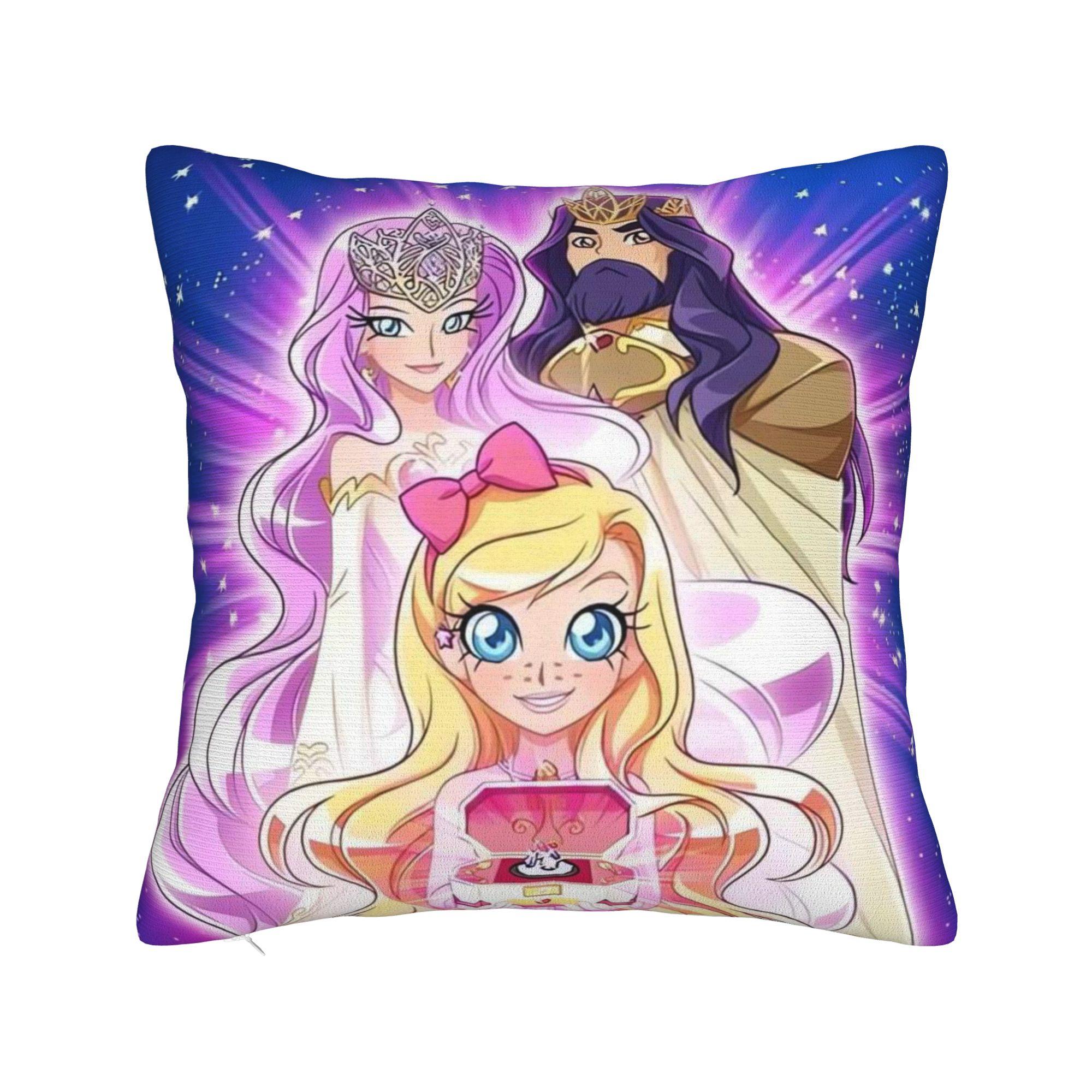

LoliRock Kopo Music Girls Pillow Cover Funny Pillow Case For Sofa Couch Bed Living Room Custom Pillowcases Gift Idea 12x12Inch