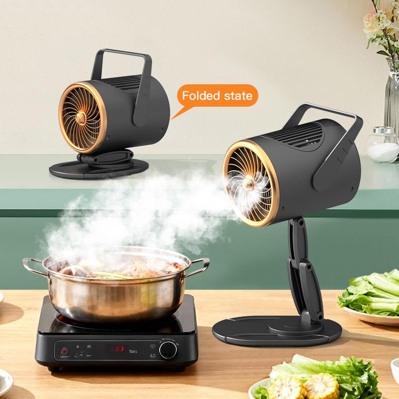 2026 New Portable Foldable Desktop Range Hood Cleaner,Filter Cooking Fumes For Smoking Home Kitchen BBQ Hot Pot Smoking Machine