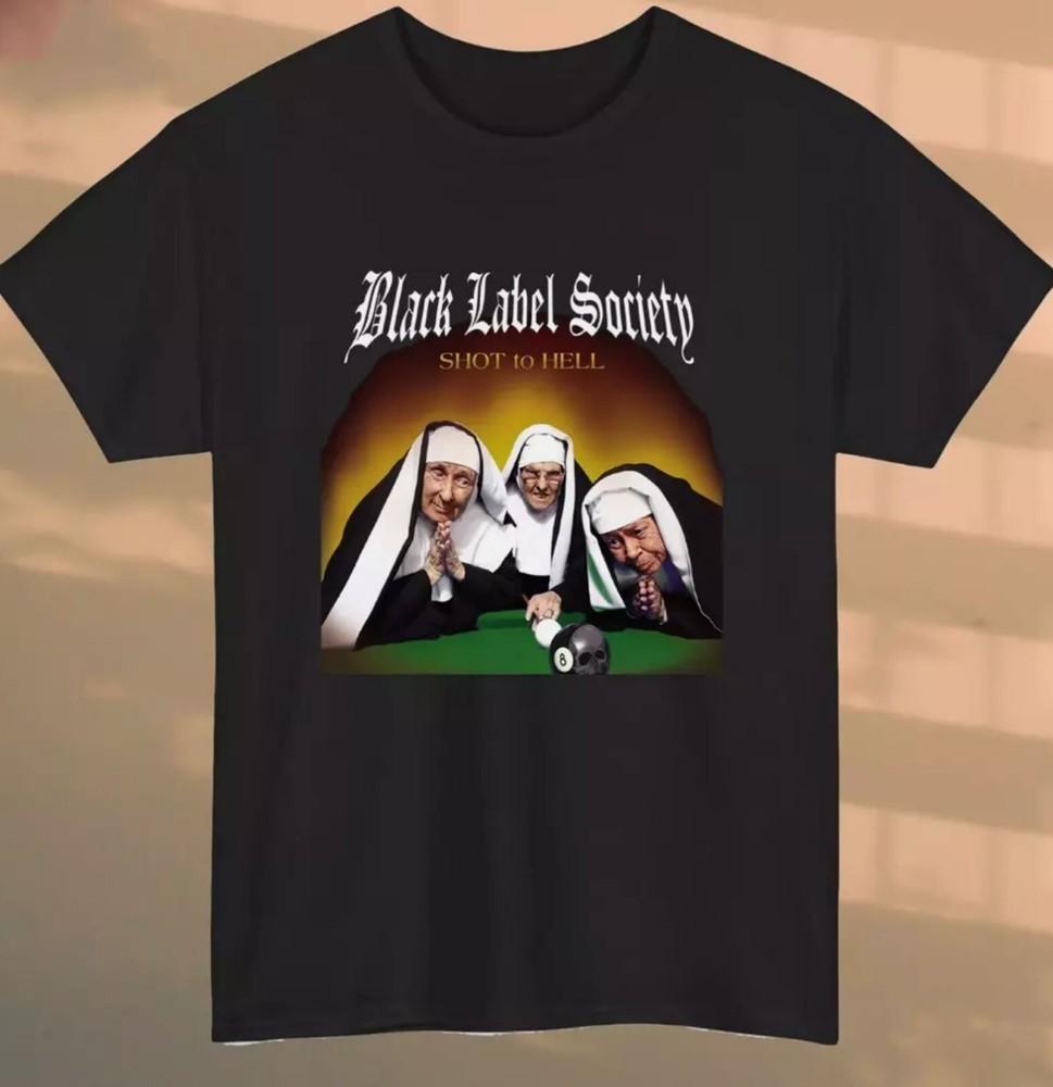 Мужская черная футболка Black Label Society Размер S-5XL Унисекс футболка XXXL