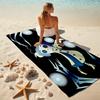 1pc C-Coraline (5) Beach Towel, Comfortable and Thick, and Swimming/Bath/Picnic/Camping Towel, Suitable for Seaside Beaches