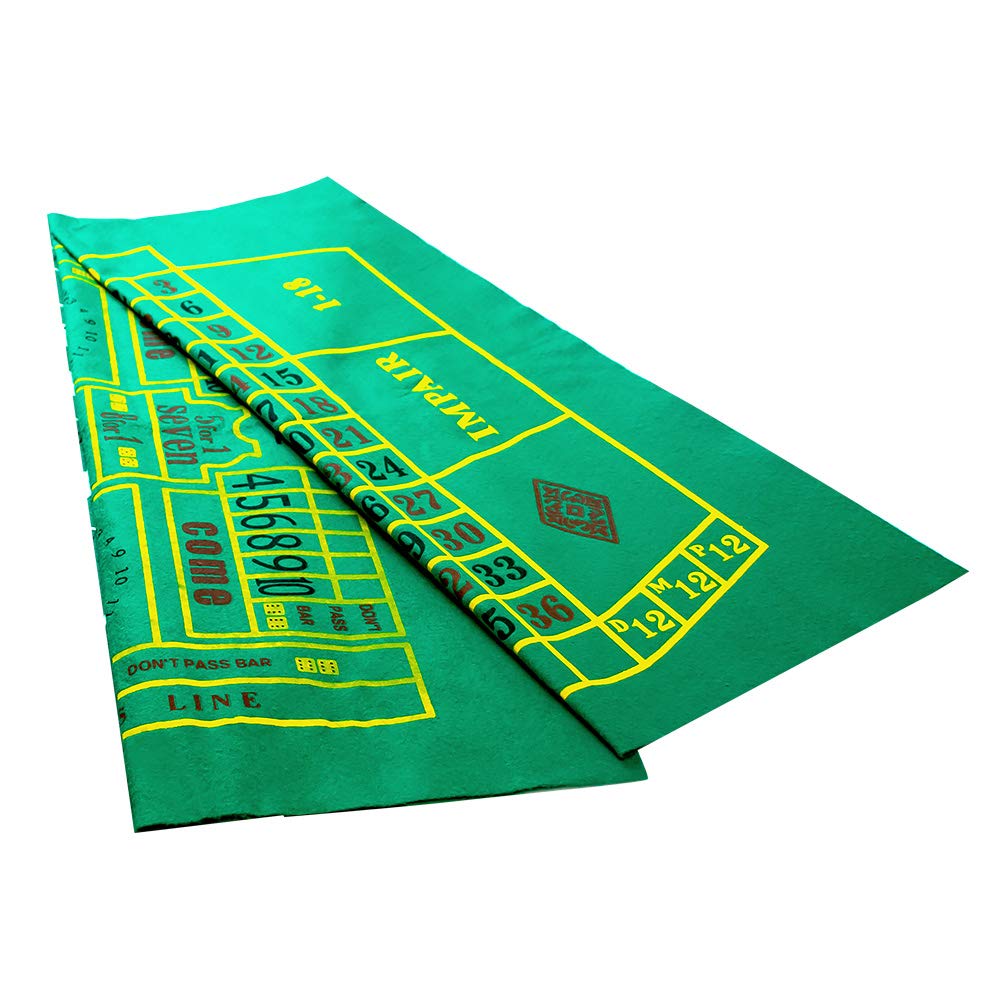 Lead Gambling House Casino 7-Game Set [Roulette, Baccarat, Blackjack, Poker, Poker Dice, Craps, Sic Bo]