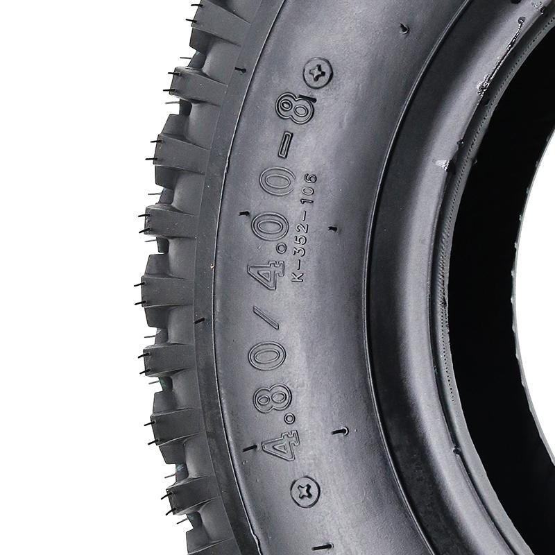 Hot Selling 4.80/4.00-8 Vacuum Tires for Towing Lawns, Tractors, Trucks, Snow Blowers, ATV Golf Carts, Tire Accessories