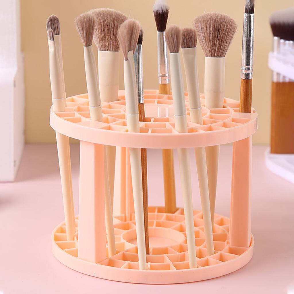 Makeup Brush Stand Rack Round Brush Drying Rack Plastic Brushes Dryer Holder Display Multifunctional Pen Display Stand Rack