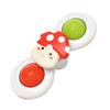 3Pcs/Set Baby Spinner Toy with Suction Cup Mushroom Lion Dinosaur Educational Table Bath Infant Spinning Fidget Toy Toddler Gift