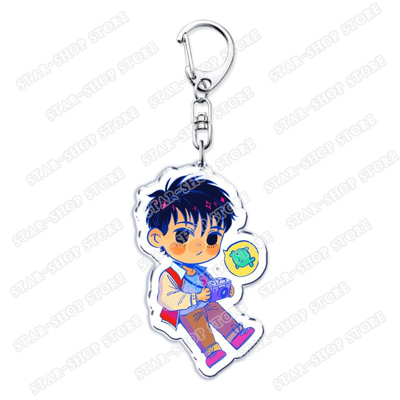 Popular Anime Banana Keychains for Accessories Jewelry BL Ash Lynx Eiji Okumura Yellow Keyrings Fans Friends Gifts