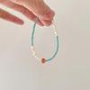 Baroque Natural Freshwater Pearl Beaded Bracelet Women's High-end Sense Light Luxury Niche Design Sense Versatile Jewelry