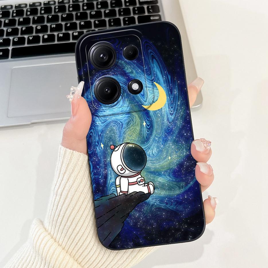 For Xiaomi Redmi Note 14S Case 6.67'' Cute Cat Dinosaur Cartoon Cover Matte Phone Case For Redmi Note 14S Note14S 4G Soft Fundas