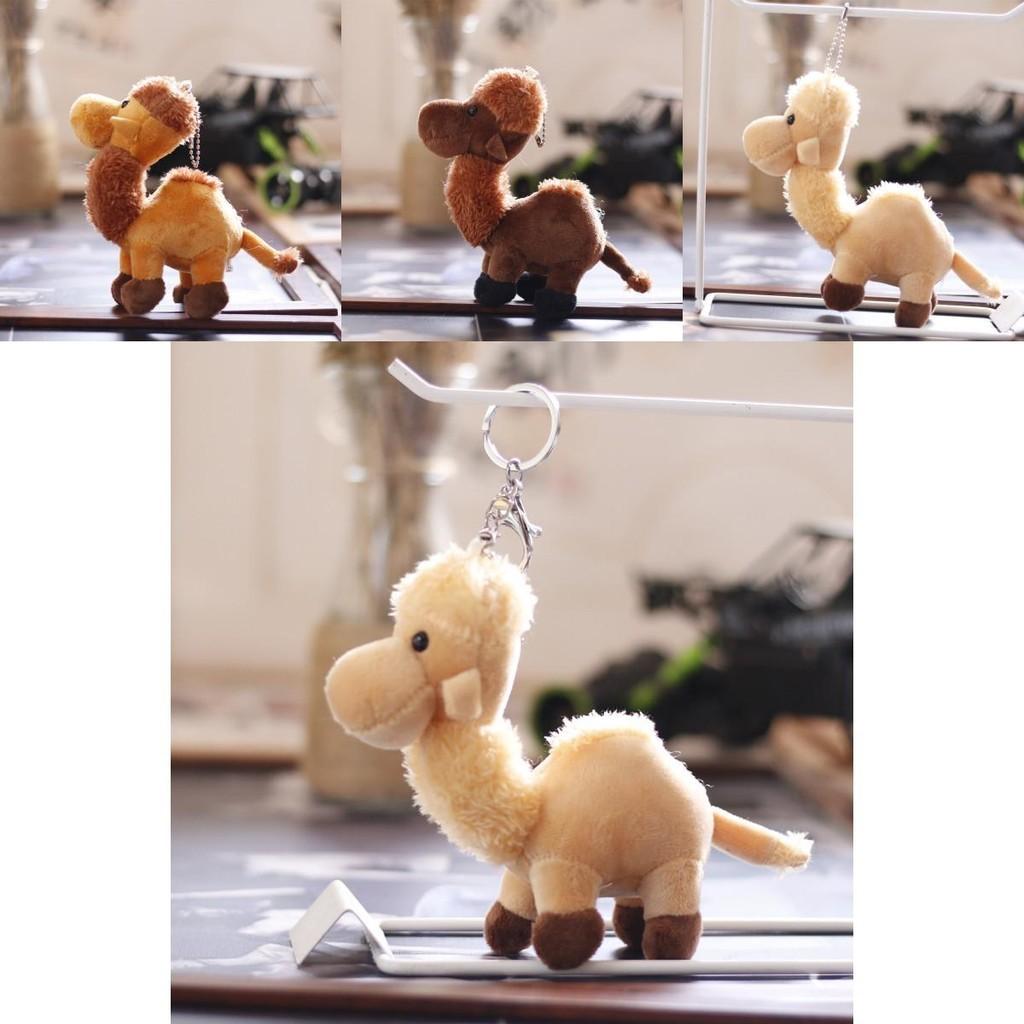Adorable Plush Camel Keychain Cute Stuffed Animal Bag Charm For Kids And Gifts