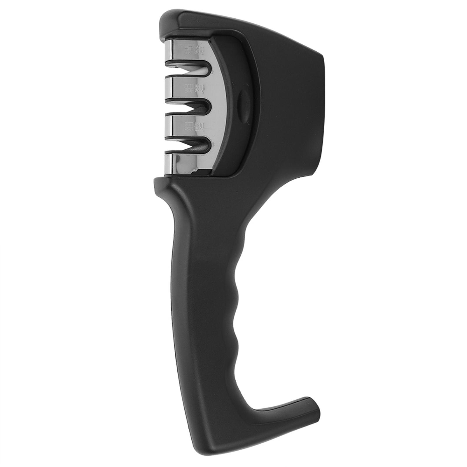 

3 Stage Home Kitchen Knife Sharpener Quick Sharpener Knife Grinder Non Slip ABS