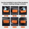 Car Center Console/ Door Organizer Pocket Multifunction Storage Box For Cards Phone Key Collecting Case Sticky Pouch Accessories