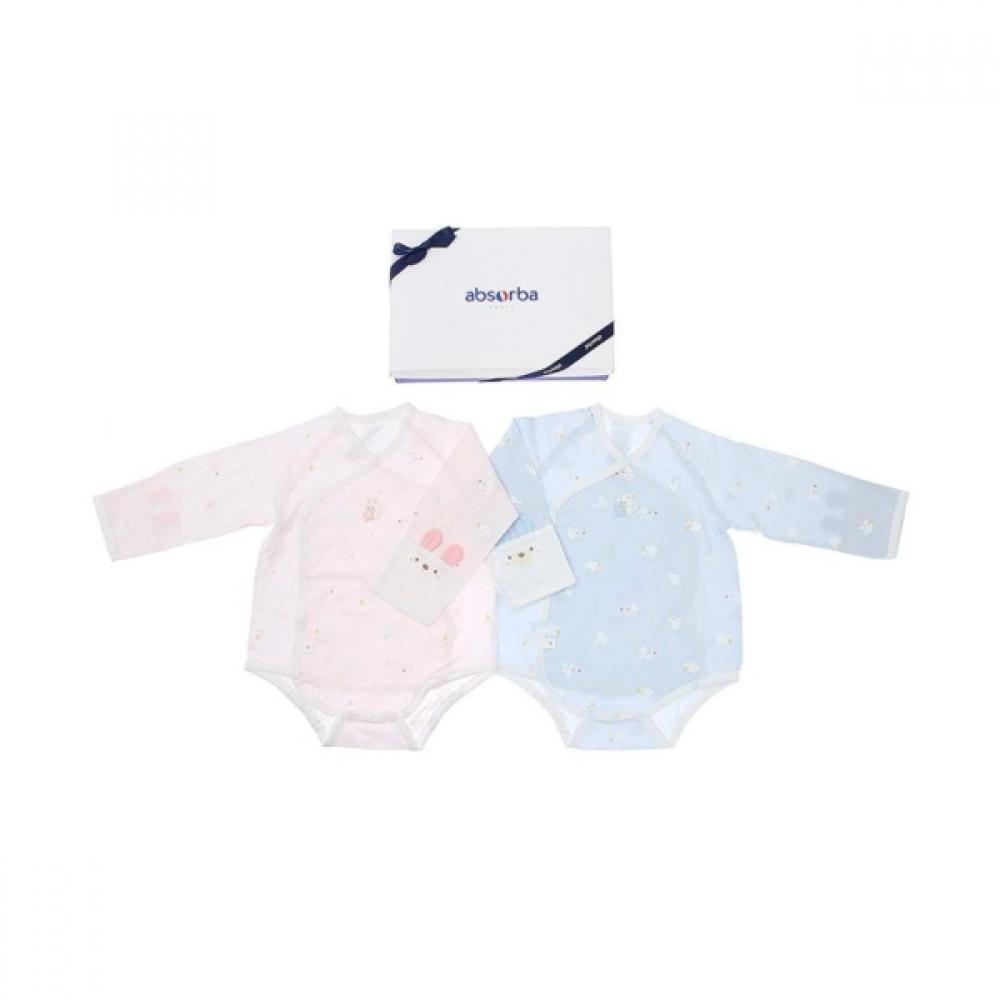 

Absorba Baby Suit 2 Piece Set Dodo Modal A1b10107ac pink+pink/60(0-2M)