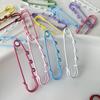 10Pcs 6cm Color Baking Varnish Cute Cartoon Pin Chic Fashion DIY Decorative Accessories for Girls Clothing Hat Bag Fixed Buckle