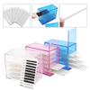 Acrylic 5-Layer Eyelash Storage & Display Box with Camellia Flower Preservation