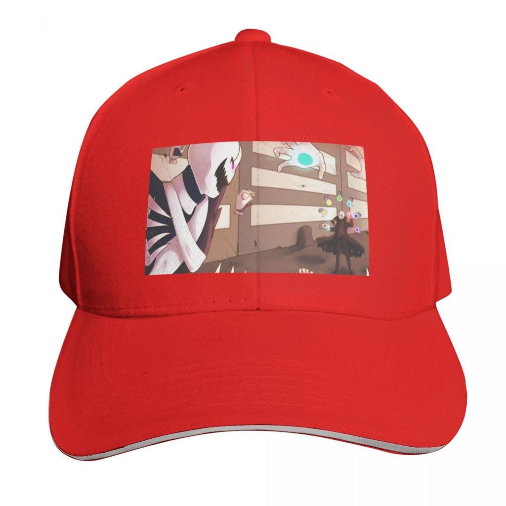 Glitchtale and Underverse Baseball Cap summer hat Anime fishing caps Unisex fun hats Unisexs Womens