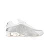 Shox R4 Białe Metaliczne Srebrne 2024 Męskie Sneakersy Jaskrawoczerwone HQ1988-101