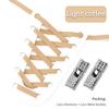 Fashion Elastic No Tie Shoelaces Rhinestone Cross Lock Tieless Shoelace Flat Shoe Laces Suitable for Sneakers and Athletic Shoes