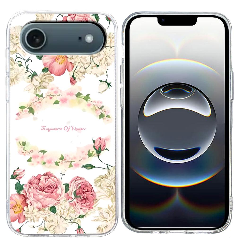 Pro iPhone 17 Air Pouzdro Měkké TPU Vzorový Tisk Kryt na Telefon