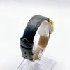 Used 540 SEIKO Men's Watch 80s Vintage Quartz Working New Battery Aftermarket Strap Gold