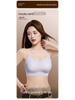 Summer Ice Silk Seamless Wireless Bra: Enhancing Small Chests with a Beautiful Gathered Design