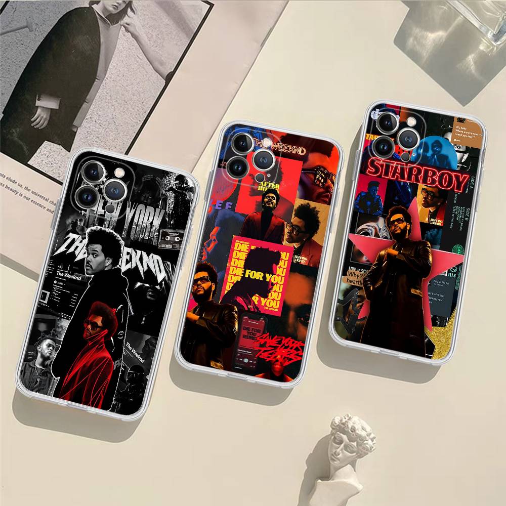 Popular Hip Hop Rapper The Weeknd Fit For IPhone 16 15 Promax Phone Case IPhone 14 11 12 High End 13 Pro Silicone