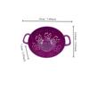 6 Inch Vegetable Strainer Plastic Fruit Draining Basket Durable Food Colander  Kitchen