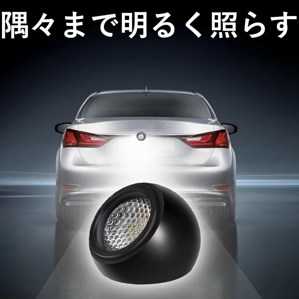 Lebonarie LED Backlight, 5W, Non-Polar, 6000K White Light, 12V/24V (Black)