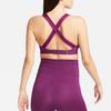 Nike Maternity Series Solid Medium Support Padded Sports Bra Women Underwear Tech-Purple DQ8008-503