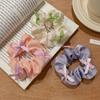 Korean Puff Hair Rope Solid Color Scrunchie New Hair Band  for Meatball Head