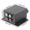 New Car Power Amplifier Audio Regulator Bass Subwoofer Equalizer Crossover Controller 4 Rca Adjust Line Level Volume Amplifier