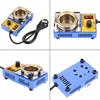 150W Lead Free Solder Pot Soldering Desoldering Bath Titanium Plate 50mm 200-480℃