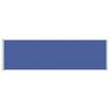 Retractable Side Awning 180 x 600 cm Blue